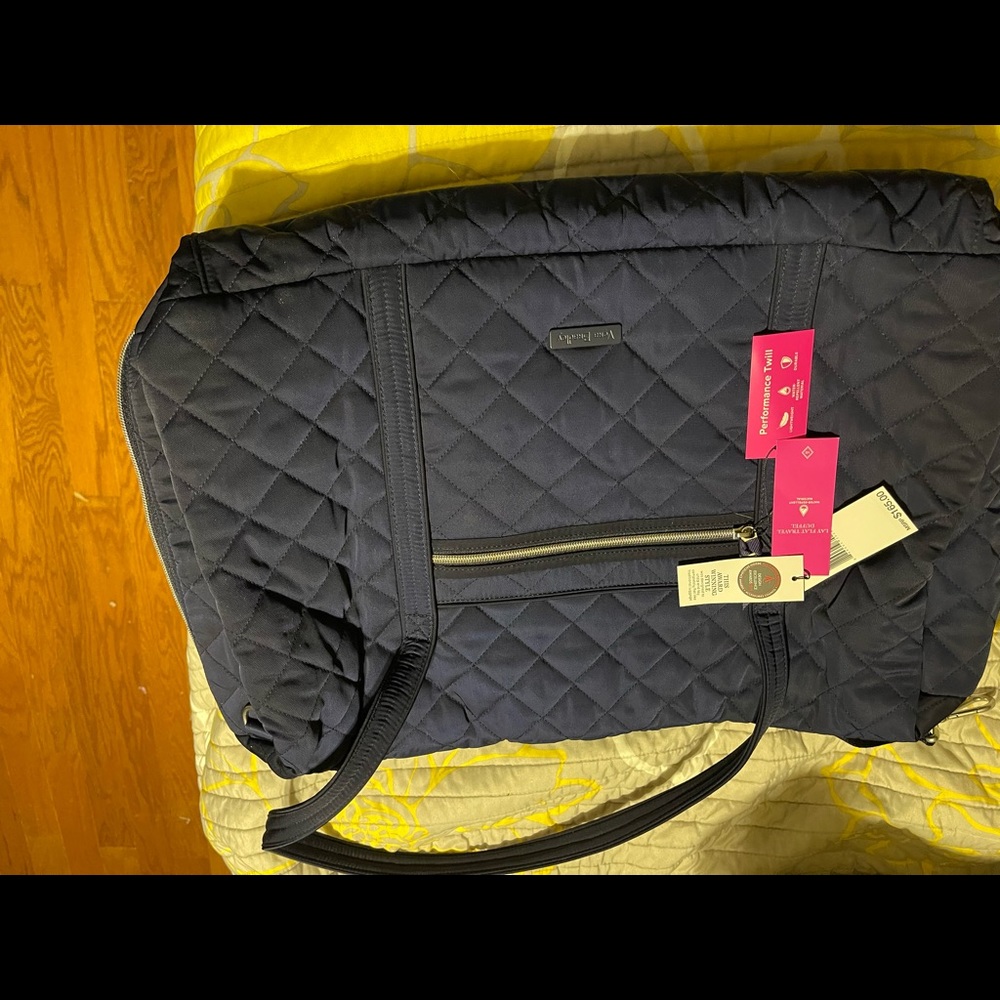 Vera Bradley lay flat duffle